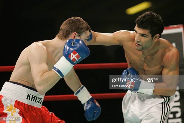 30-03-2006: Come Back Galla Team Palle, KB Hallen - Middle Wight - Reda Zam-Zam (R), Denmark - Marat Khuzeev, Russia. (Photo by Lars Ronbog/FrontzoneSport via Getty Images)